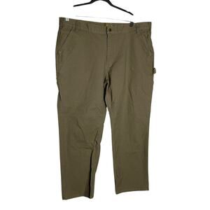 Carhartt Dark Khaki Relaxed Fit Mens Pants Size 42X30